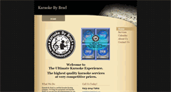 Desktop Screenshot of karaokebybrad.com